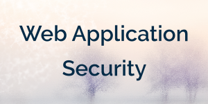 Web Application Security